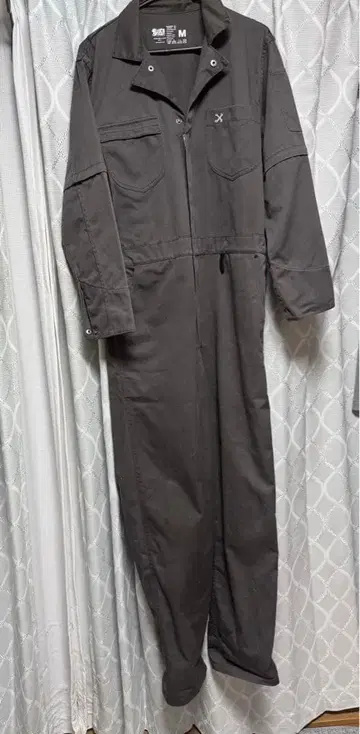 BLUCO 그레이 오버롤 M 사이즈