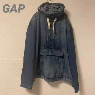 GAP 데님 아노락 후드티 [ XL ]