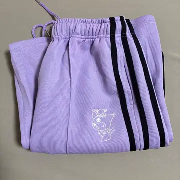 쿠로미짱 라벤더색 트레이닝 팬츠