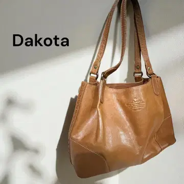 다코타 토트백 카멜 소가죽 가죽 여성용 고품질