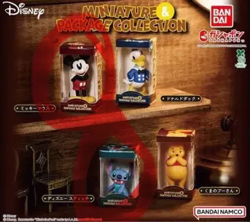 디즈니 캐릭터 미니어처 & 패키지 컬렉션