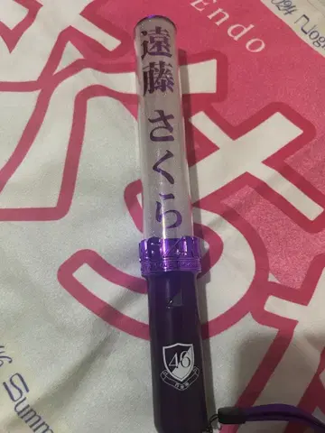 노기자카46 개별 응원봉 엔도 사쿠라 스틱 라이트