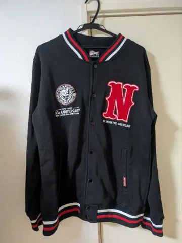 신일본 프로레슬링 50주년 기념 바시티 자켓 3L XXL