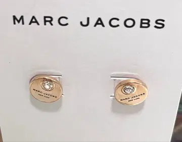 마크제이콥스 코인 귀걸이 핑크 골드
