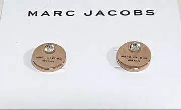 마크제이콥스 코인 귀걸이 핑크 골드