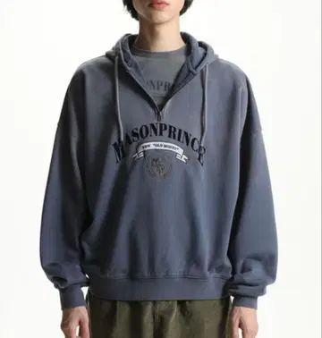 MASONPRINCE 후드 부착 후드티