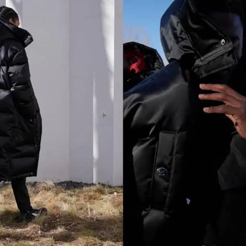 나이키 NIKE x MMW 구스다운 롱 패딩 (매튜 윌리엄스)
