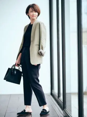 플라스테 OUTERSUNSET 노카라 자켓