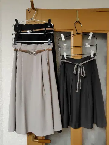 플레어 스커트 3종 세트