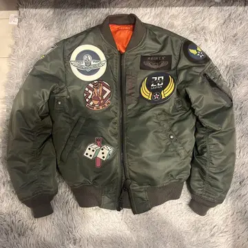 AVIREX 플라이트 자켓 MA-1 탑건