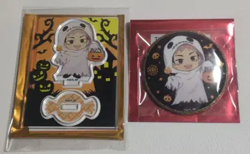 주술회전 말큐브 아크릴 스탠드 캔뱃지 할로윈ver. 이타도리