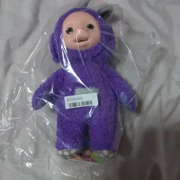 텔레토비즈 토끼 귀 봉제 인형 보라색