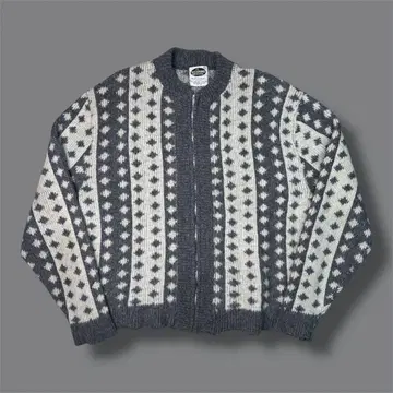60s WELGRUME 모헤어 지퍼 가디건 50s USA