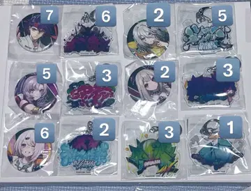 니지산지 스트6 캔뱃지 아크릴 스탠드