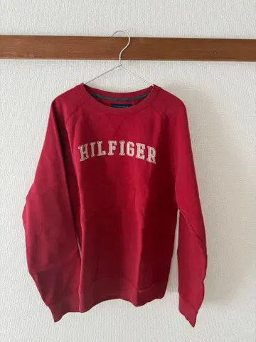 [최종 가격 인하] TOMMY HILFIGER 레드 맨투맨