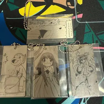 골드 컬러의 갓슈 DMM 복권 D상 메탈 키링 칸쵸메 원레이