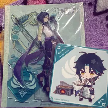 원신 소 아크릴 스탠드 스이파라 코스터 세트