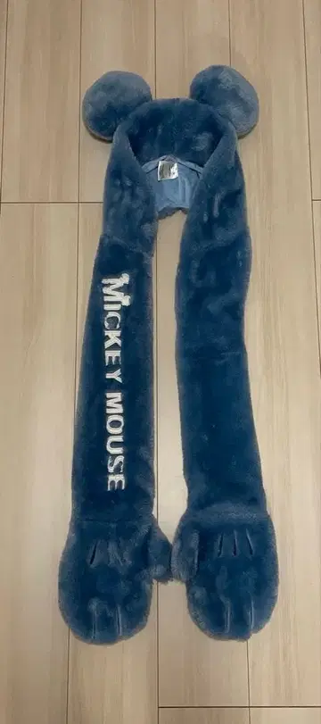 미키마우스 귀 달린 후드 파랑