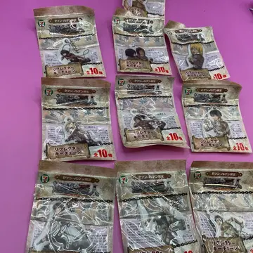 진격의 거인 리플렉터 키체인 전 10종