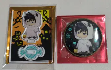 주술회전 말큐브 아크릴 스탠드 캔뱃지 할로윈ver. 후시구로