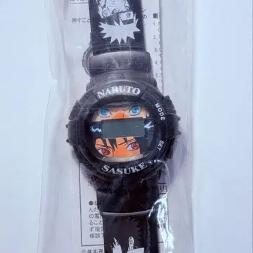 NARUTO 현상 당첨품 디지털 손목시계 차크라 격돌 나루토 VS 사스케