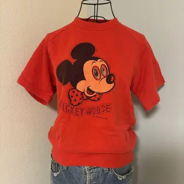 레어 빈티지 구제 의류 미키마우스 맨투맨