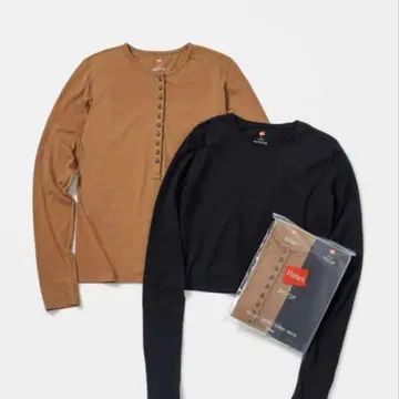 Hanes for BIOTOP COTTON LONG SLEEVE