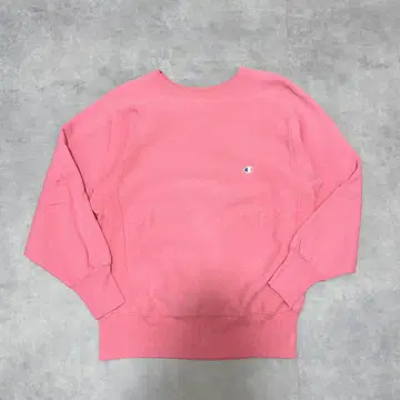 90s 챔피온 리버스 위브 USA 핑크 사이즈 M