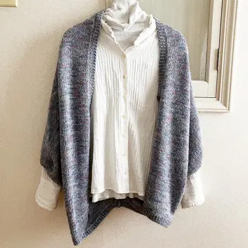 bulle de savon 2way 가디건 머플러로도 활용 가능