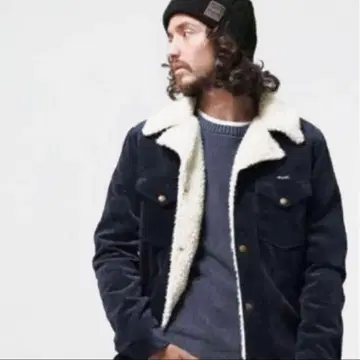 NANO universe x Wrangler 보아 자켓 다크 그린