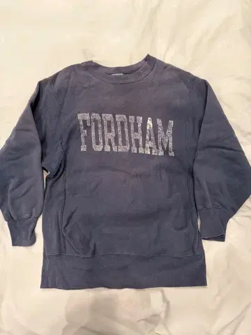 90s 자수 택 퍼플네이비! Champion 리버스 위브 size L