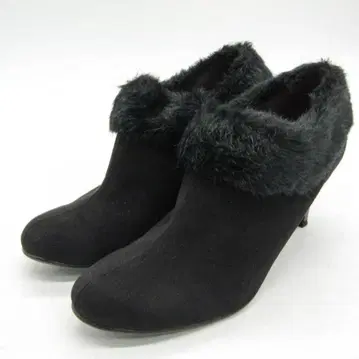 겨울 준비 세일 Kibera 엘레강트 퍼 부티 블랙 24.0