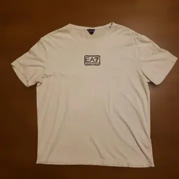 EA7 Emporio Armani 화이트 T셔츠