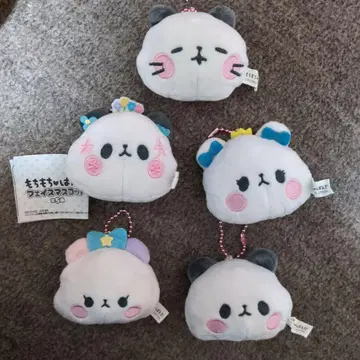 말랑말랑 팬더 페이스 마스코트 전 5종