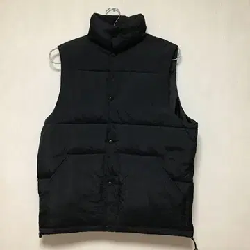 블랙 다운 베스트 스탠드 카라