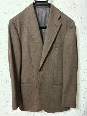 HILTON 테일러드 자켓 브라운