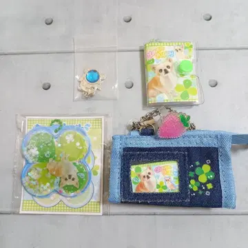 헤이세이 팬시 컬렉션 미니미니 데님 파우치 개 치와와 2