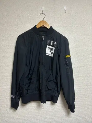 MISHKA NYC 블랙 MA-1 자켓 M