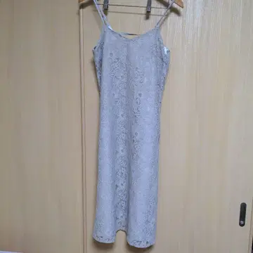 프로포션 드레싱 레이스업 타이트 캐미 원피스 S 그레이지