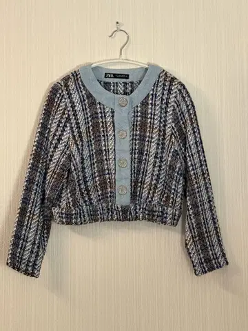 ZARA 크롭 니트 M