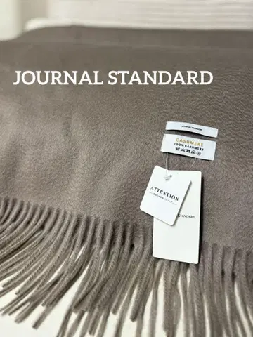 [ JOURNAL STANDARD ] 100% 캐시미어 스톨 베이지