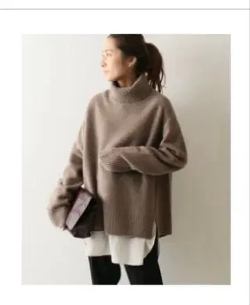 프레임워크 터틀 롱 풀오버