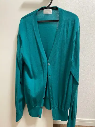 [ 새상품급 ] EDIFICE 터콰이즈 가디건 44