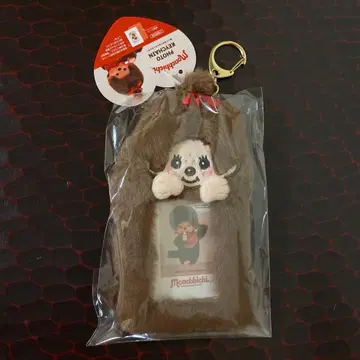 몽치치 봉제 인형 사진 키링 여아