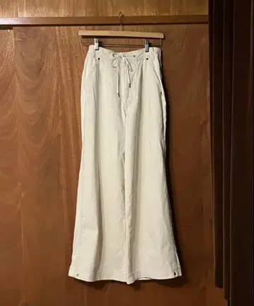 sly 맨투맨 데님 팬츠 아이보리