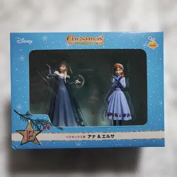 크리스마스 오너먼트 2022 디즈니 안나와 엘사 페어 박스
