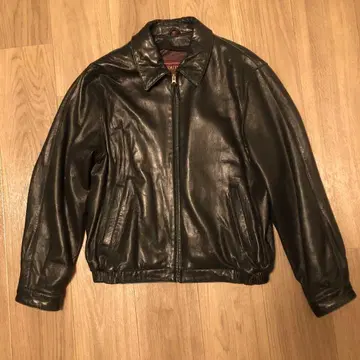 빈티지 가죽 자켓 구제 의류 천연 가죽