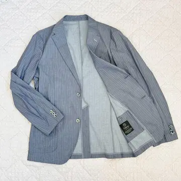 Navy Premium 스트라이프 테일러드 자켓 XXL 새상품급