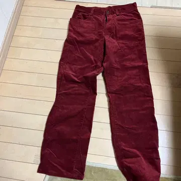 GAULIER HOMME objet 바지 79 빨간색