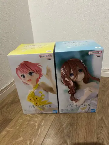 5등분의 신부 최신 피규어 2점 세트 당일 발송